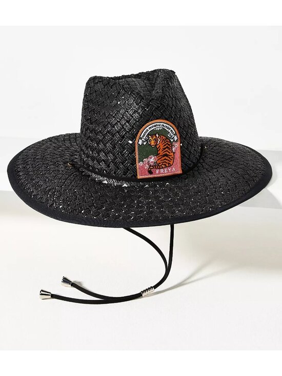 Freya Eenie Meenie Miney Mo Straw Lifeguard Rancher Hat Womens L Beach Swim main image 5